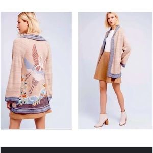 HWR crane cardigan from Anthropologie size L